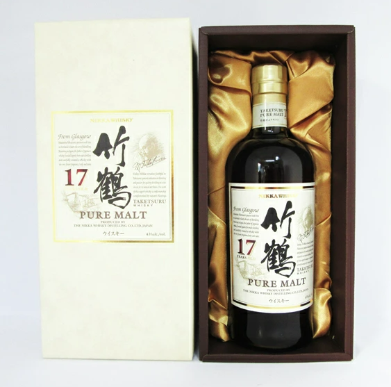 日本威士忌 竹鶴17年 Pure malt 700ml 舊版禮盒