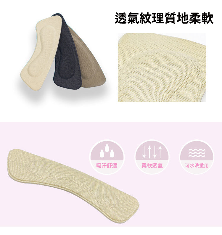 (1對)防磨腳後腳跟貼(顏色隨機發放)
