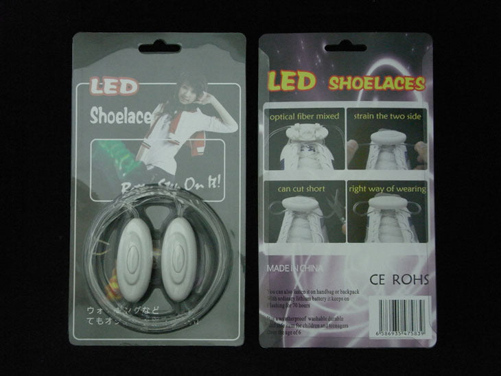 (綠色)LED 戶外發光鞋帶 x 1