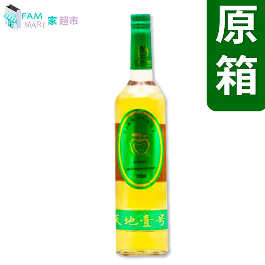 ( 樽裝 ) 天地一號 蘋果醋 650ml x 12