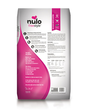 Nulo Freestyle - 無穀物高肉乾糧幼及成貓配方 (雞、鱈魚)12磅