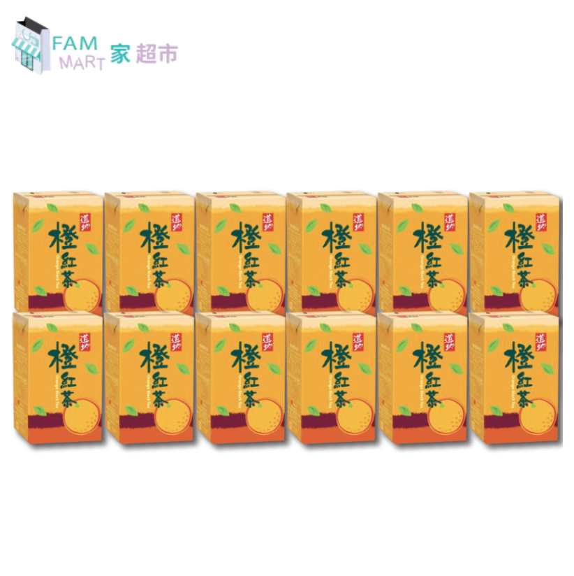 12包道地(紙包) 橙味紅茶 (250ml x 12包)