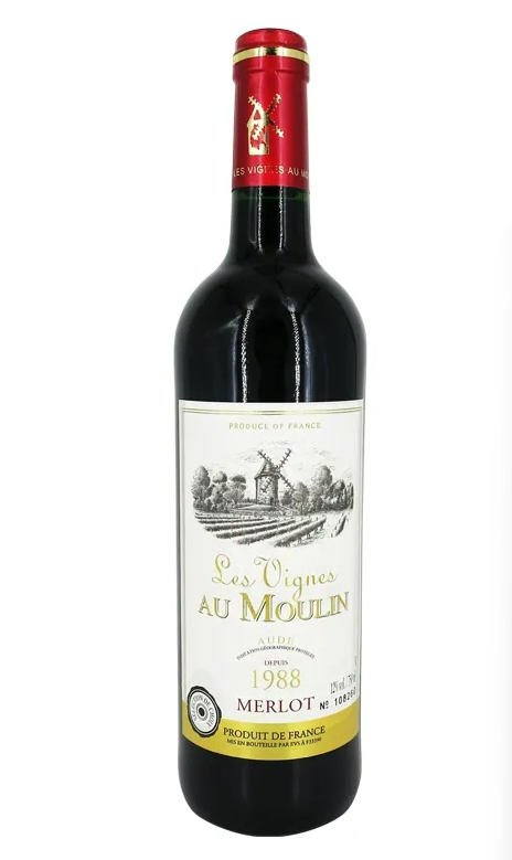 Les Vignes Au Moulin 梅洛 1988 750ml 12vol%