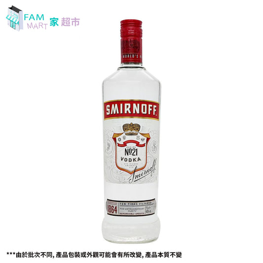 SMIRNOFF - 皇冠伏特加 1000ml