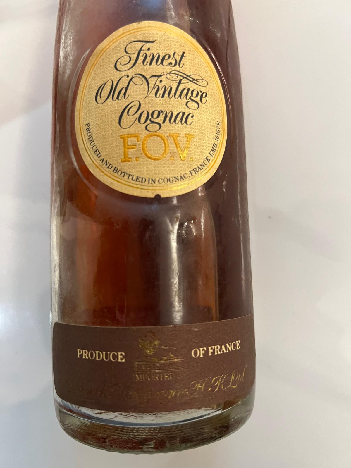 長頸FOV Finest Old Vintage Cognac干邑 (紅頭)700ml (40% vol)