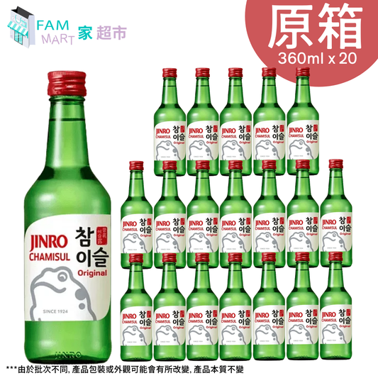 Muhak - [原箱]20.1度舞鶴燒酒 原味  360ml x 20