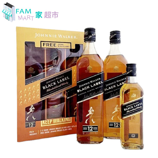 JOHNNIE WALKER - 尊尼獲加黑牌 70ML x 2 + 20ML VAP