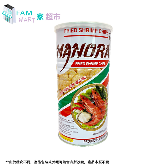 瑪努拉 - 泰國香酥蝦片 罐裝 90g x 1