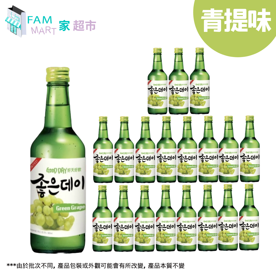Muhak - [原箱]舞鶴好天好飲12.5%燒酒-青提子味 360ml x 20