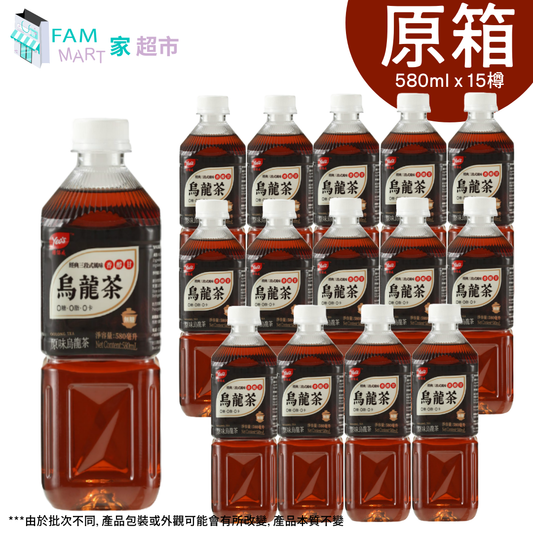 [原箱15樽]楊協成烏龍茶 580ml x 15樽