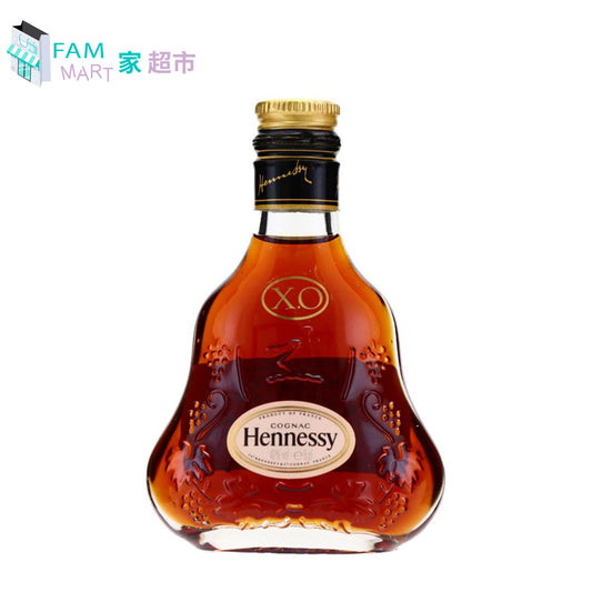 Hennessy - 軒尼詩 XO 幹邑酒版 90-00年代 粗頭金蓋 50ml