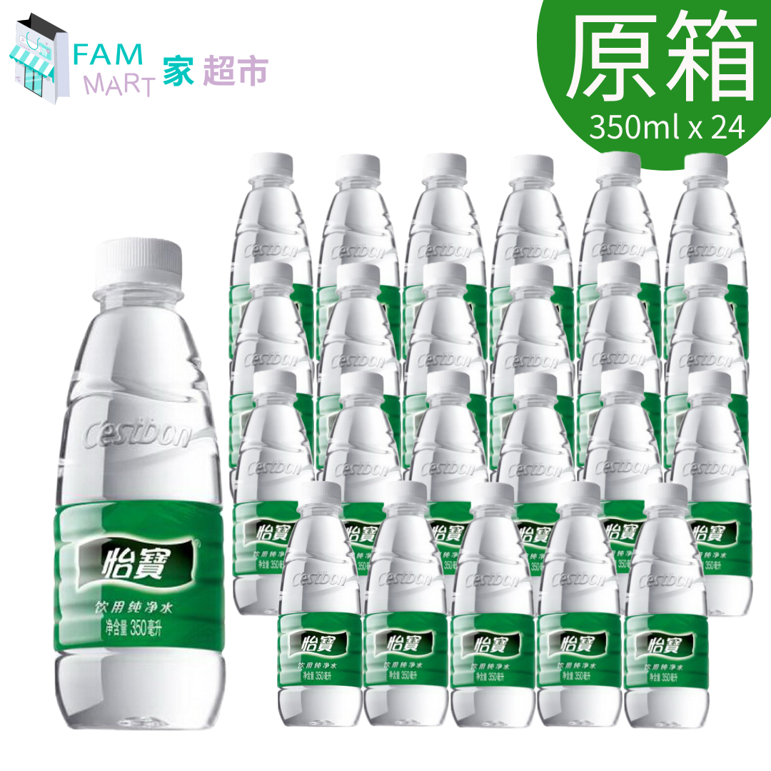 【原箱】怡寶純淨水 350ml x 24