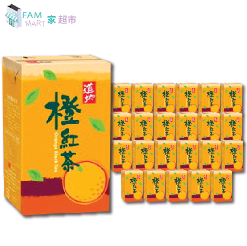 道地(紙包) 橙味紅茶 (250ml x 24包)