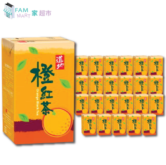 道地(紙包) 橙味紅茶 (250ml x 24包)