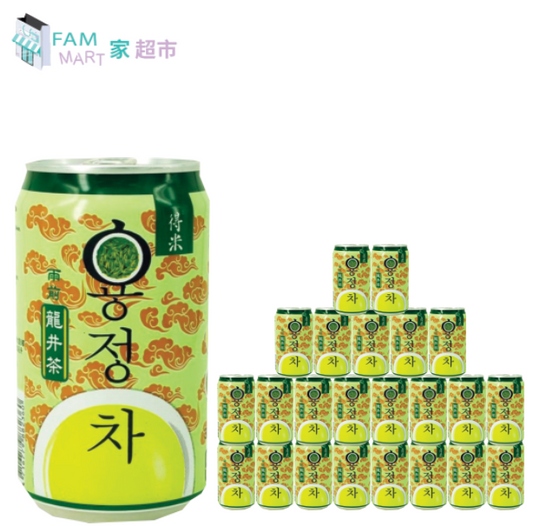 [原箱24罐] 得米雨前"龍井"茶(320ml x 24)