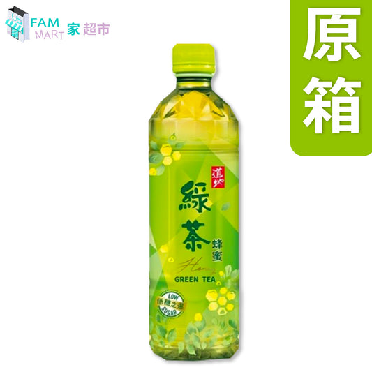 道地 - [原箱] 蜂蜜綠茶 樽裝 500ml x 24