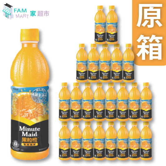 美粒果 - [原箱24樽] 果粒橙橙汁 420ml x 24