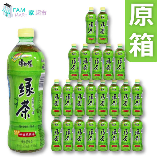 康師傅 - [原箱24樽](蜂蜜茉莉)綠茶 500ml x 24 樽裝