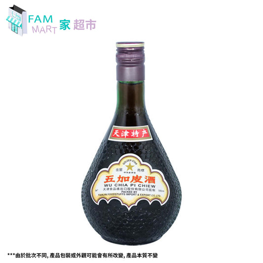 金星牌 五加皮酒 500ml x 1 (54% ALC)