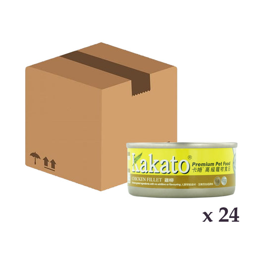 Kakato -  雞柳 70g x  24罐