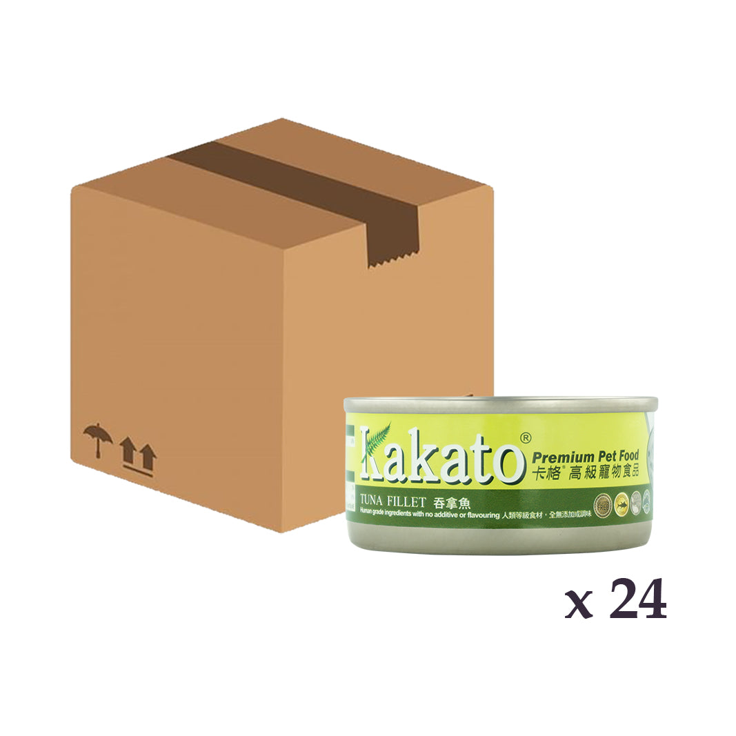 Kakato - 吞拿魚 70g x  24罐