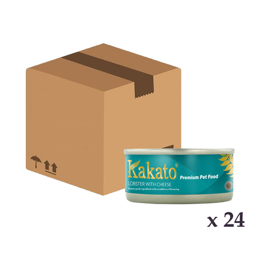 Kakato - 芝士龍蝦 70g x  24罐