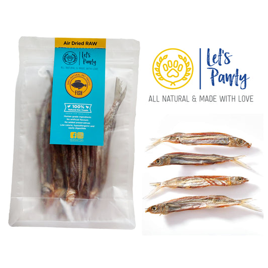 Let's Pawty 澳洲全天然風乾頜針魚    100g