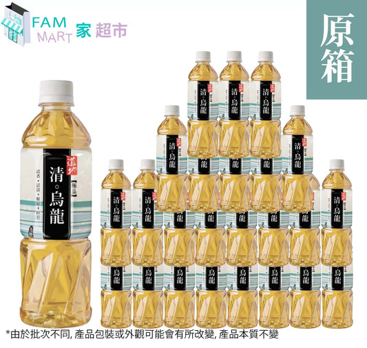 道地 - [原箱] “清”烏龍 樽裝 500ml x 24