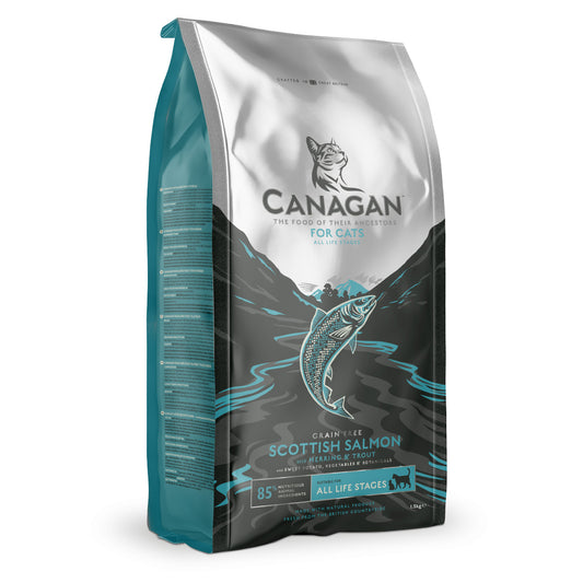 Canagan (原之選) 天然無穀物貓乾糧 - 蘇格蘭三文魚配方 Scottish Salmon 4kg