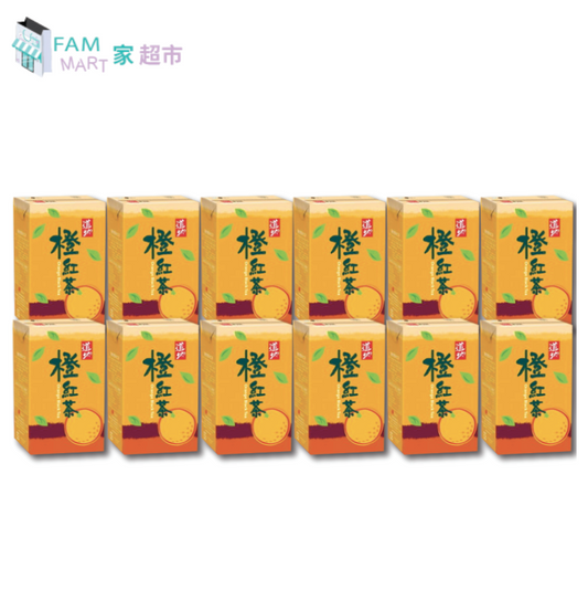 12包道地(紙包) 橙味紅茶 (250ml x 12包)