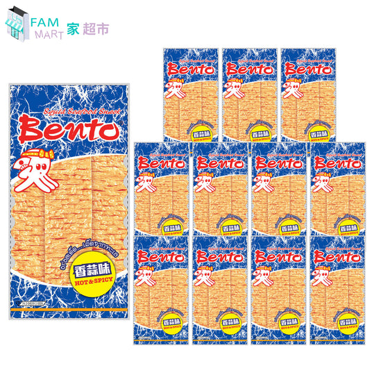 12包泰國超味魷魚(香蒜味- 少辣) (6克 x 12包) 藍色細包裝